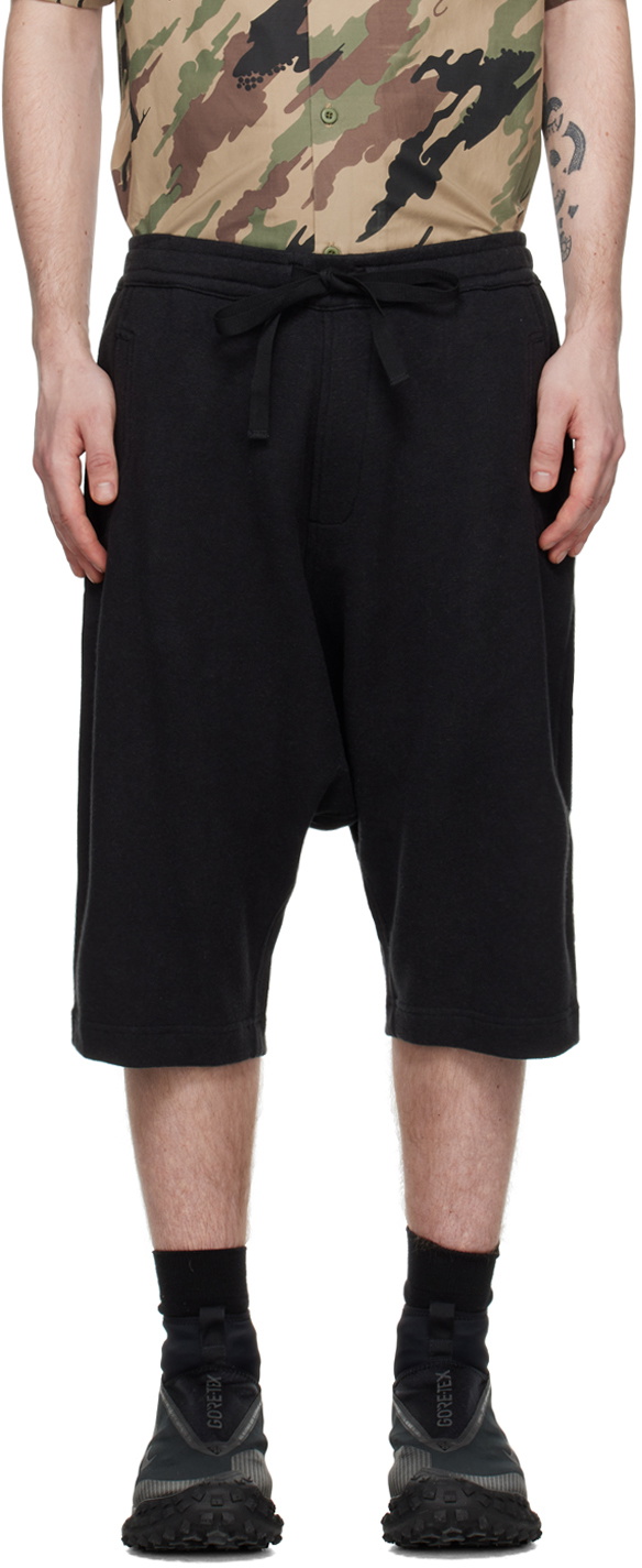 Maharishi organic cotton-blend cargo shorts - Black