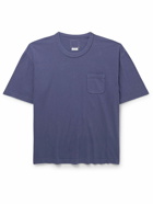 Visvim - Jumbo Garment-Dyed Cotton-Blend Jersey T-Shirt - Blue
