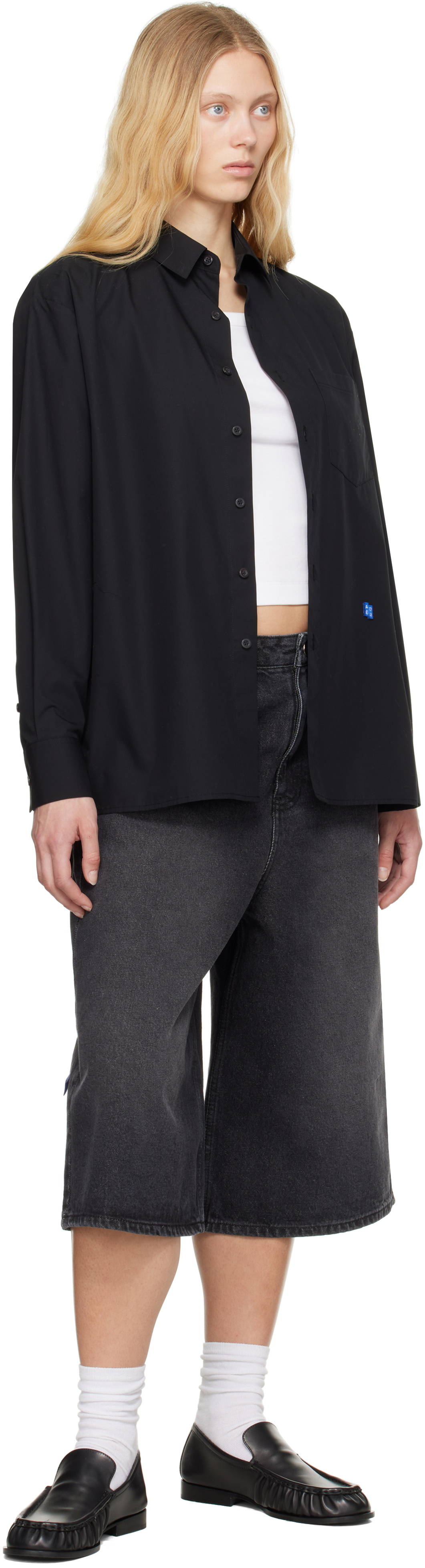 ADER error Black Sig; BL Tag 01 Shirt