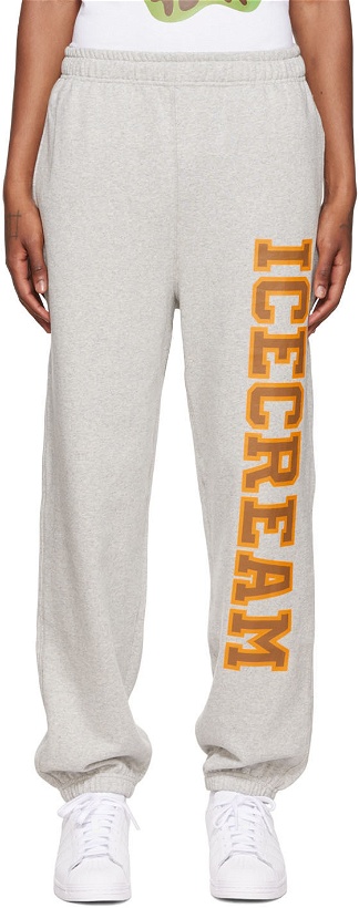 Photo: ICECREAM Gray College Lounge Pants