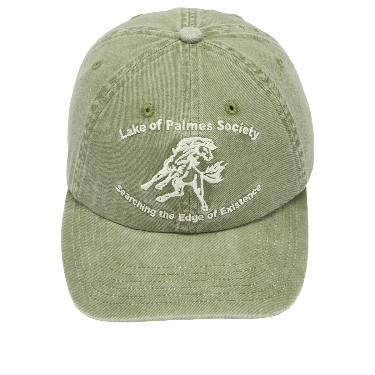 Palmes Men's Lake 6-Panel Cap in Dark Green 