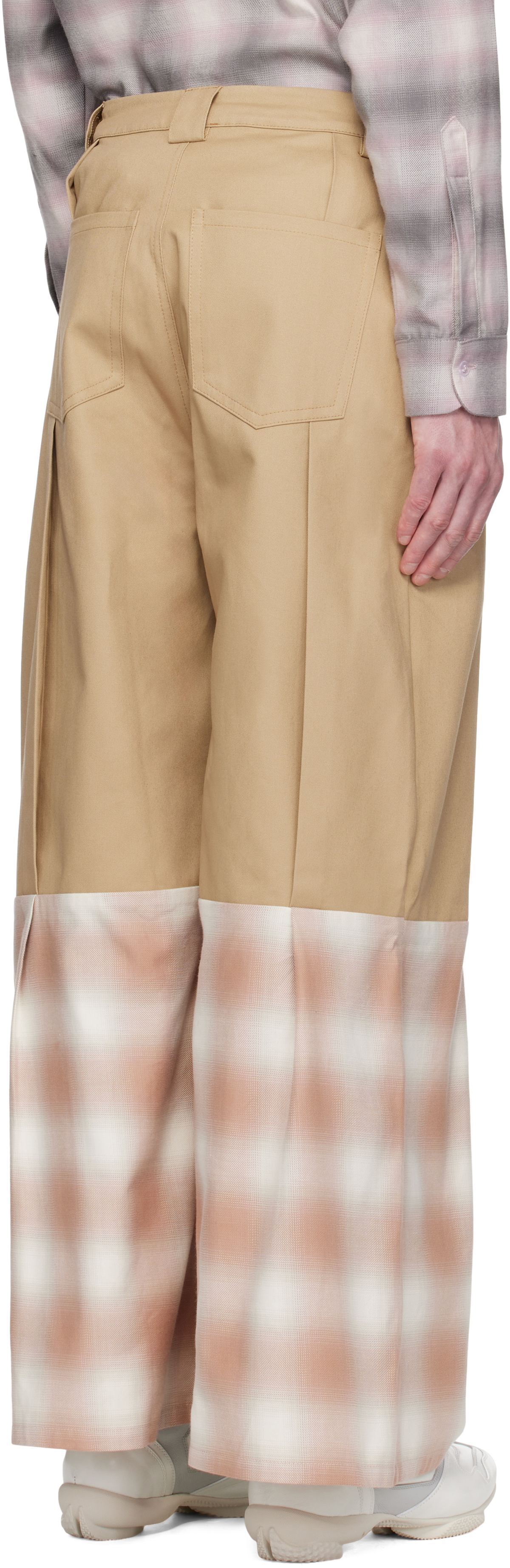 Collina Strada Beige Cedar Trousers