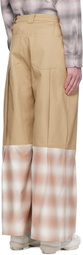Collina Strada Beige Cedar Trousers