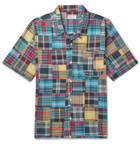 Universal Works - Patchwork Checked Cotton Shirt - Multi