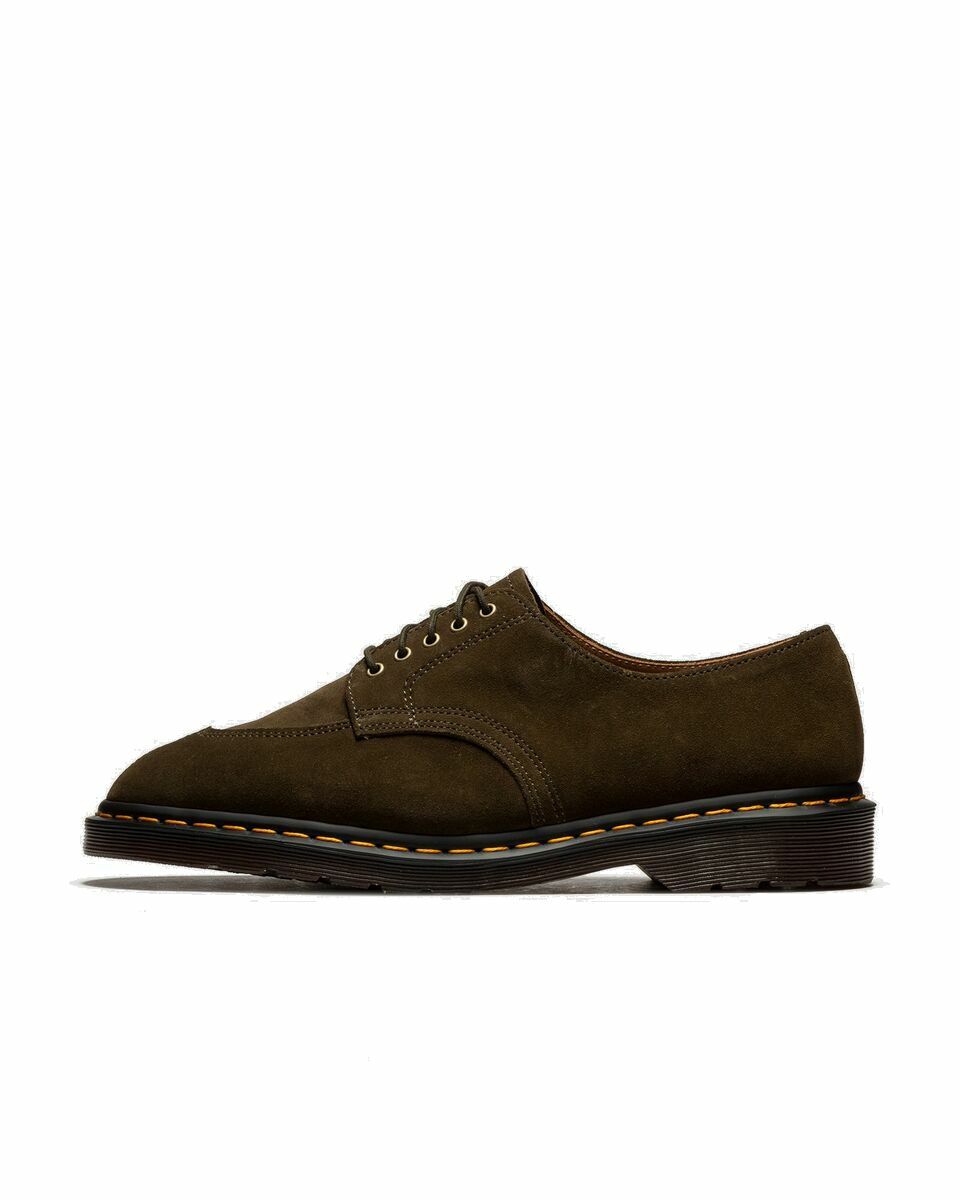 Photo: Dr.Martens 2046 Olive Repello Calf Suede Brown - Mens - Boots