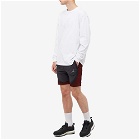 Air Jordan Men's Statement Shorts in Off Noir/Gym Red/Black/Silver