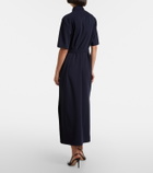 Ralph Lauren Collection Belted wool midi dress