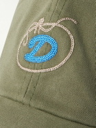 Drake's - D Lasso Logo-Embroidered Cotton-Twill Cap