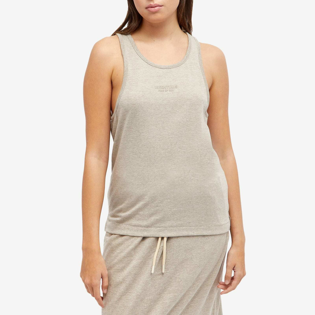Fear of God ESSENTIALS Women's Essentials Tanktop in Core Heather