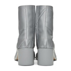 Maison Margiela Silver Metallic Tabi Boots