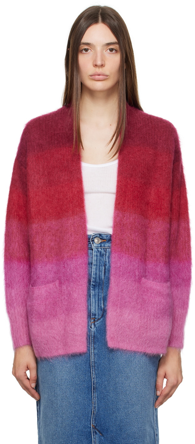 Women's Drussell Mohair Sweater In Purple/Fuschia