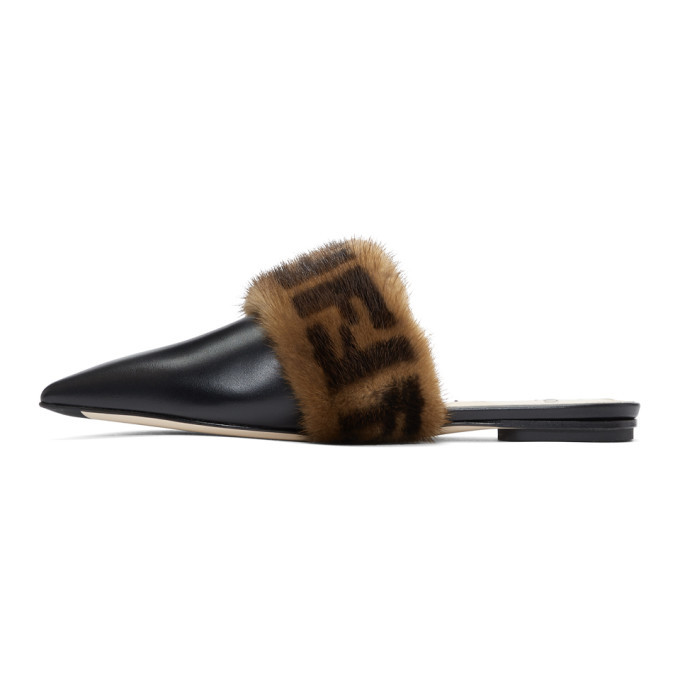 Fendi on sale mink slides