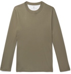 Brunello Cucinelli - Cotton-Jersey T-Shirt - Army green