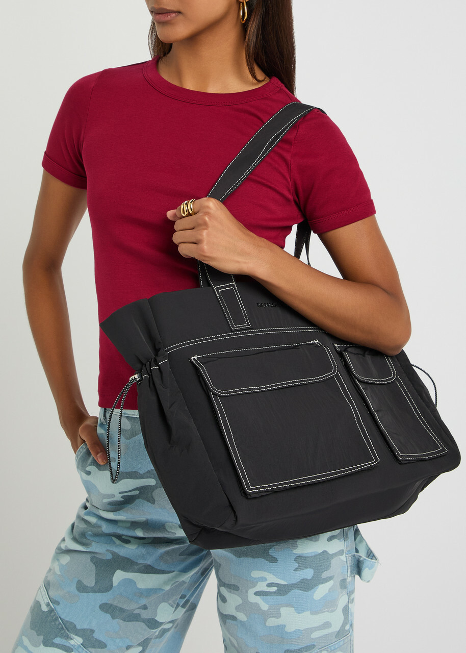 Damson Madder Eliza Shell Tote - Black - One Size