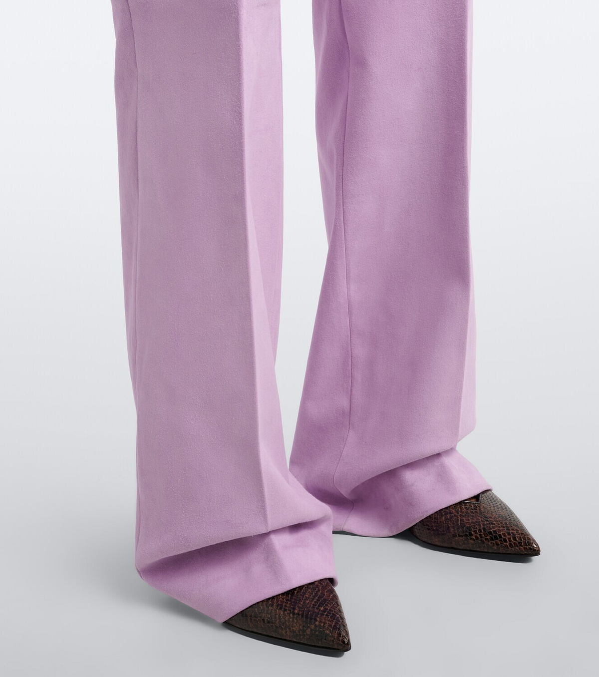 Stouls Lizzy suede bootcut pants