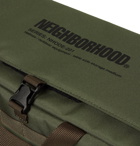 Neighborhood - Helinox Logo-Print Webbing-Trimmed Canvas Storage Bag - Green