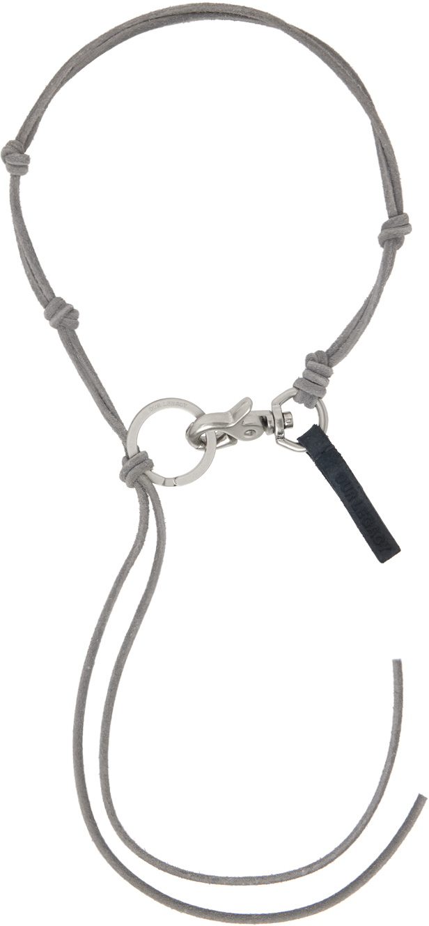 OUR LEGACY Gray Ladon Necklace Our Legacy
