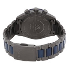 Citizen Perpetual Alarm World Time Chronograph GMT Black Dial Watch AT8187-75E