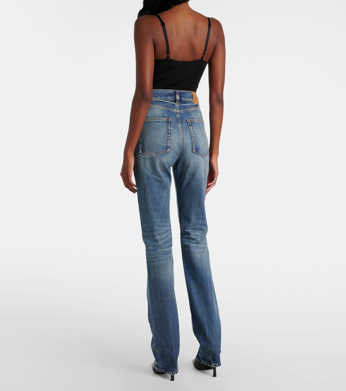 80-90s Saint Laurent vintage denim pants - メルカリ