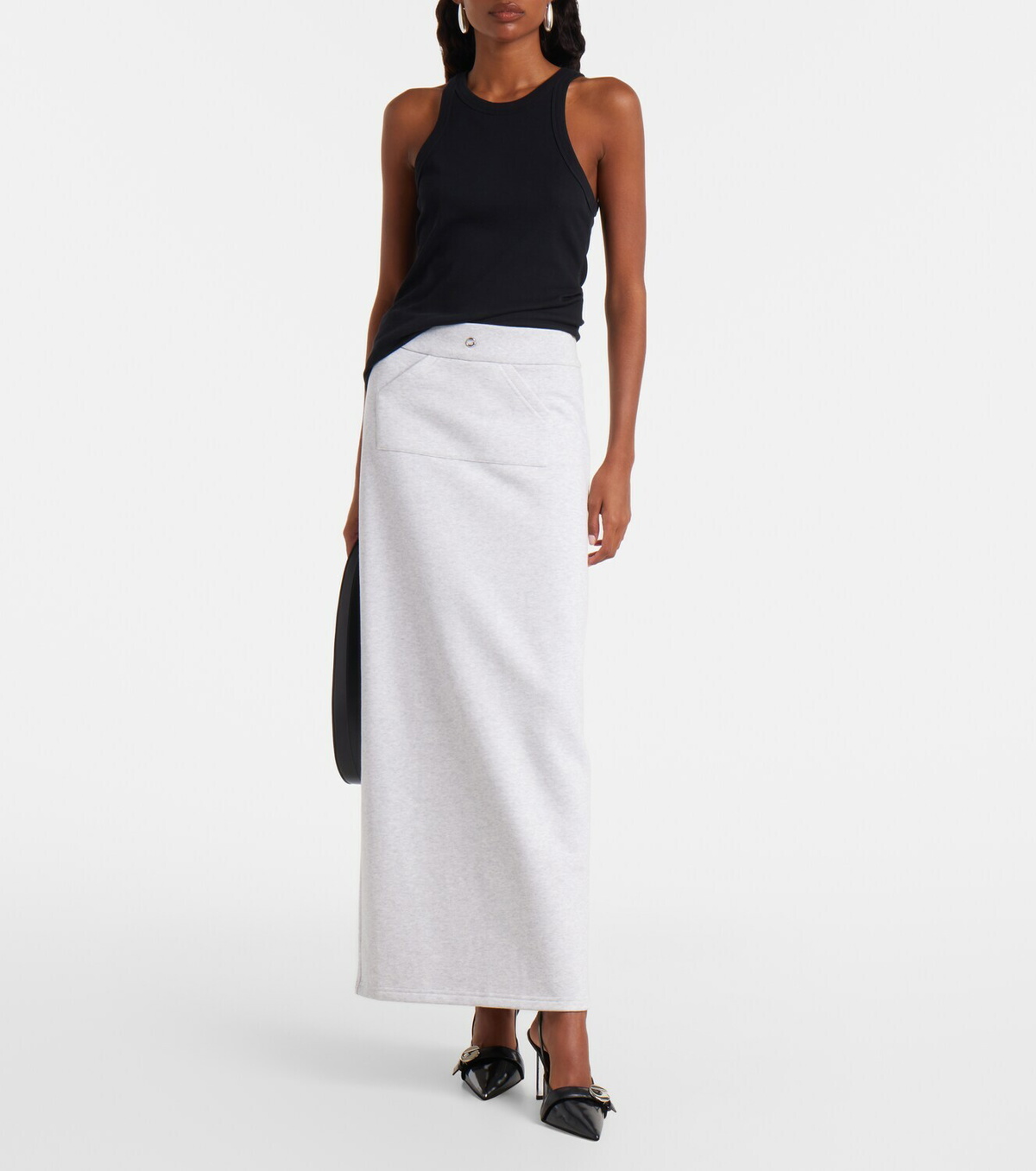 Coperni Cotton-blend maxi skirt