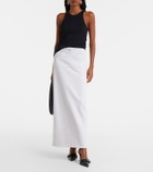 Coperni Cotton-blend maxi skirt