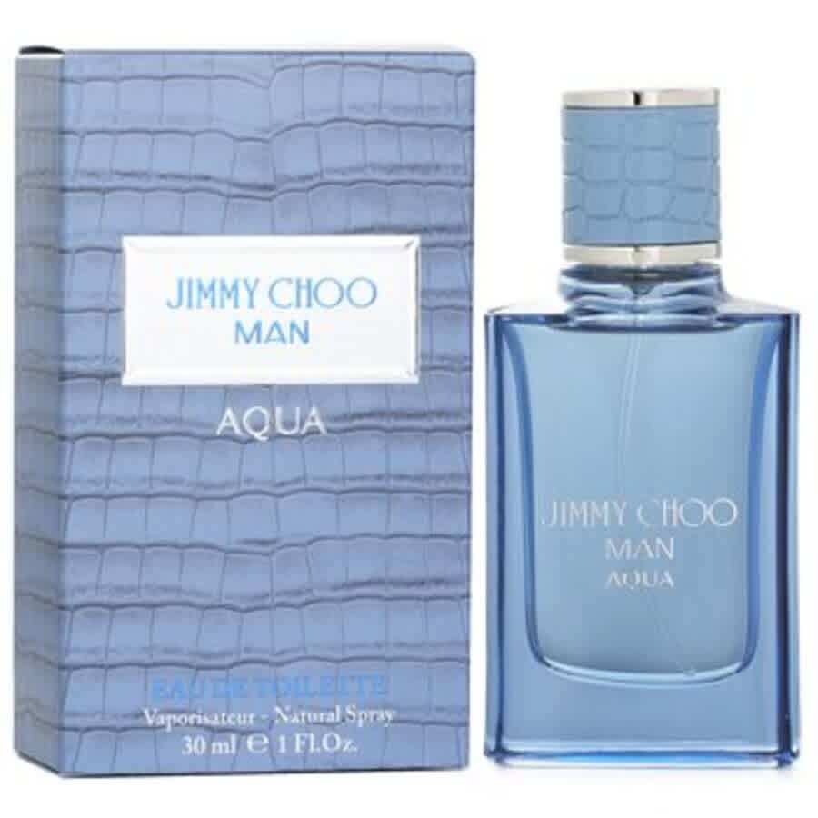 Jimmy Choo Mens Man Aqua EDT 1.0 oz Fragrances 3386460129848