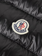 Moncler - Gui Slim-Fit Logo-Appliquéd Quilted Shell Down Gilet - Black