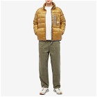 And Wander Men's Diamond Stitch Down Jacket in Camel