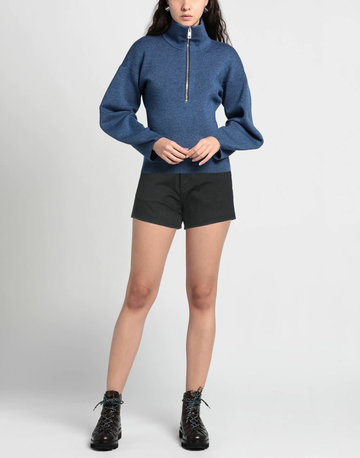 Jucca Womens Denim shorts in Black