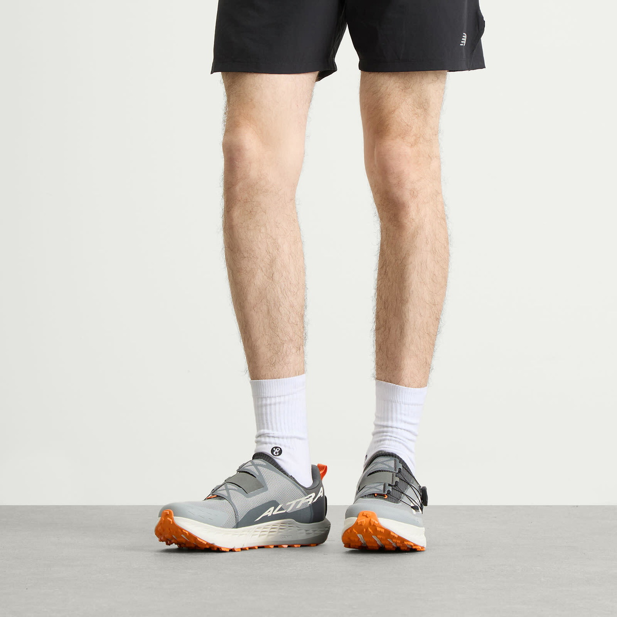Altra Men's Timp 5 Boa Sneaker in Gray/Orange