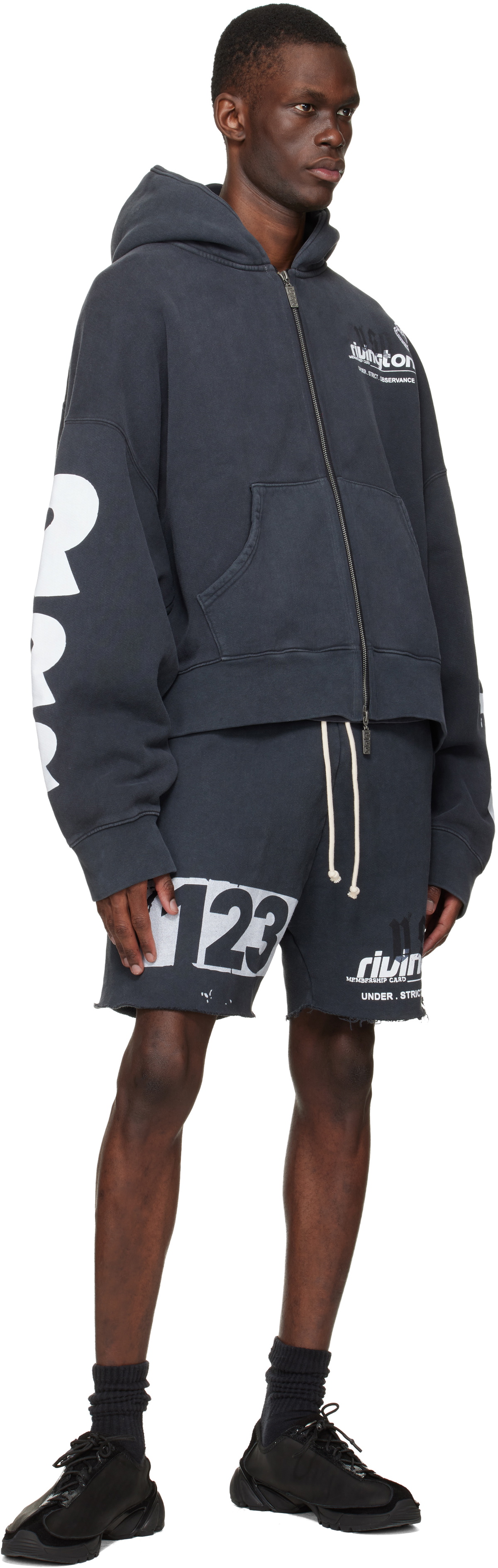Rivington Roi Rebis Black Membership USO Shorts