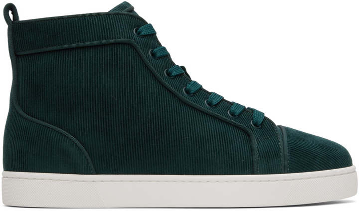 Photo: Christian Louboutin Green Louis Sneakers