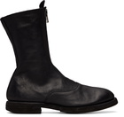 Guidi Black 310WZ New Army Double Sole Boots