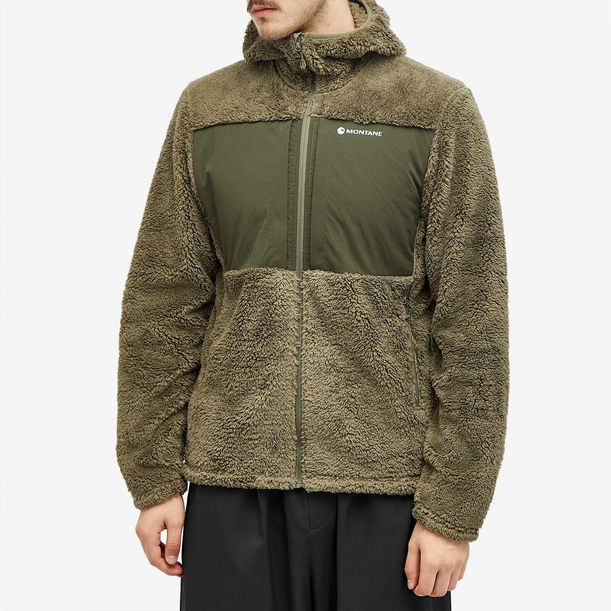 Montane Men's Caldus XT Sherpa Fleece Hooded Jacket in Caper