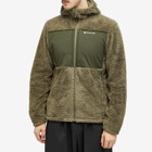 Montane Men's Caldus XT Sherpa Fleece Hooded Jacket in Caper