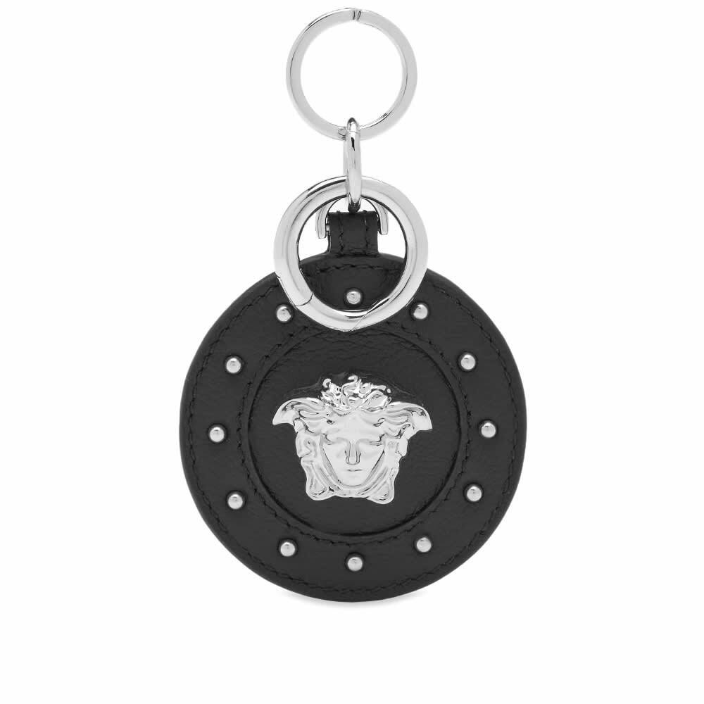 Versace Women's Medusa Head Keyring in Black Versace