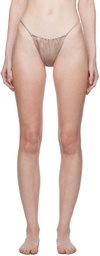Fleur du Mal Pink Luxe Cheeky Briefs