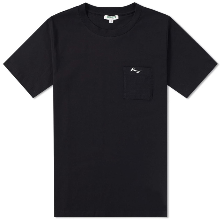 Photo: Kenzo Small Logo Pocket Tee