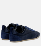 Jil Sander Etage satin sneakers
