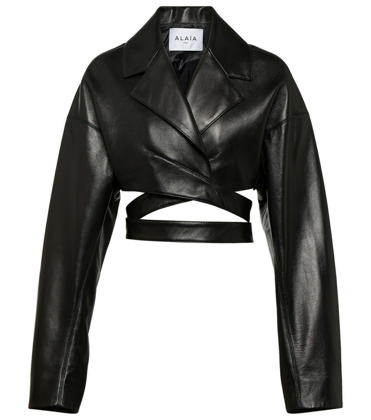レザージャケット・コート Alaia Giacca In Pelle Con Cappuccio Alaïa Hooded Leather Biker Jacket | Black | FARFETCH