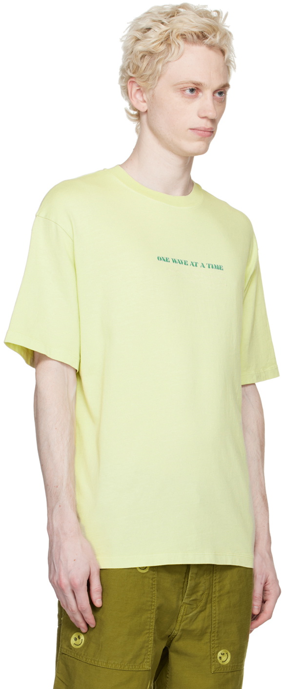 PRESIDENT's Green Printed T-Shirt