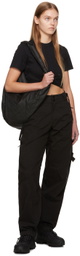 Hyein Seo Black Poplin Backpack