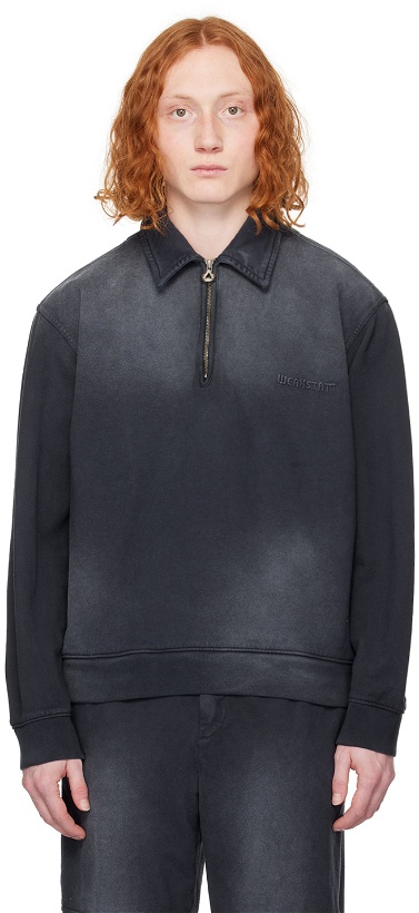Photo: Solid Homme Navy Dyeing Sweatshirt