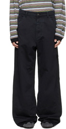 Marni Black Hammer Loop Trousers
