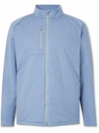 Peter Millar - Endeavor Quilted Shell and Stretch-Jersey Golf Jacket - Blue