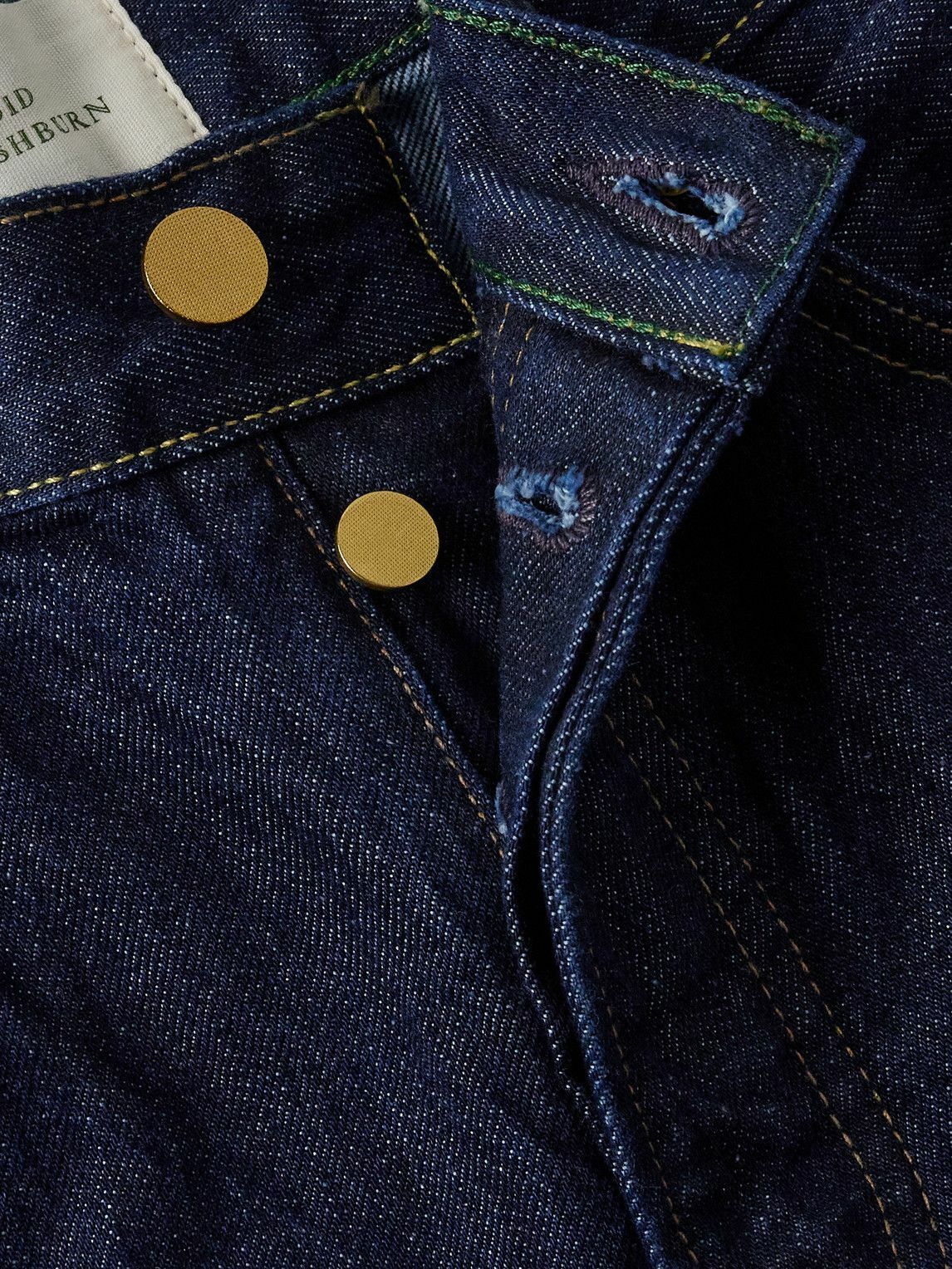 Sid Mashburn - Slim-Fit Straight-Leg Jeans - Blue