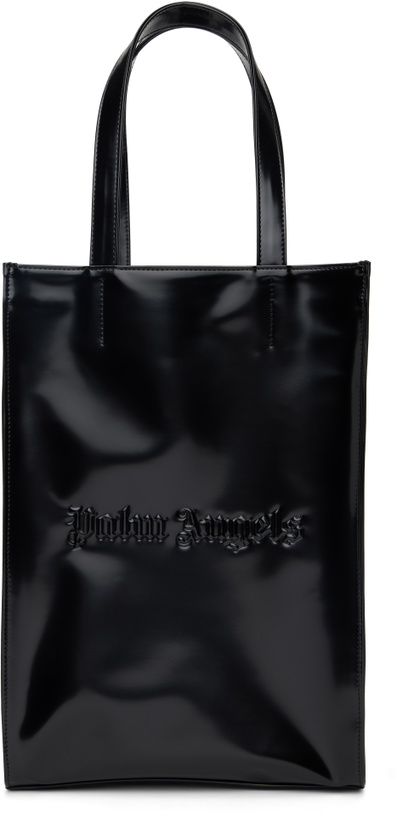 Photo: Palm Angels Black Classic Logo Tote