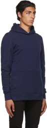 John Elliott Navy Hooded Villain Hoodie