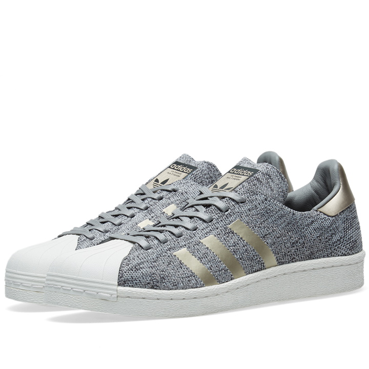 Photo: Adidas Superstar Boost Primeknit 'Noble Metals'