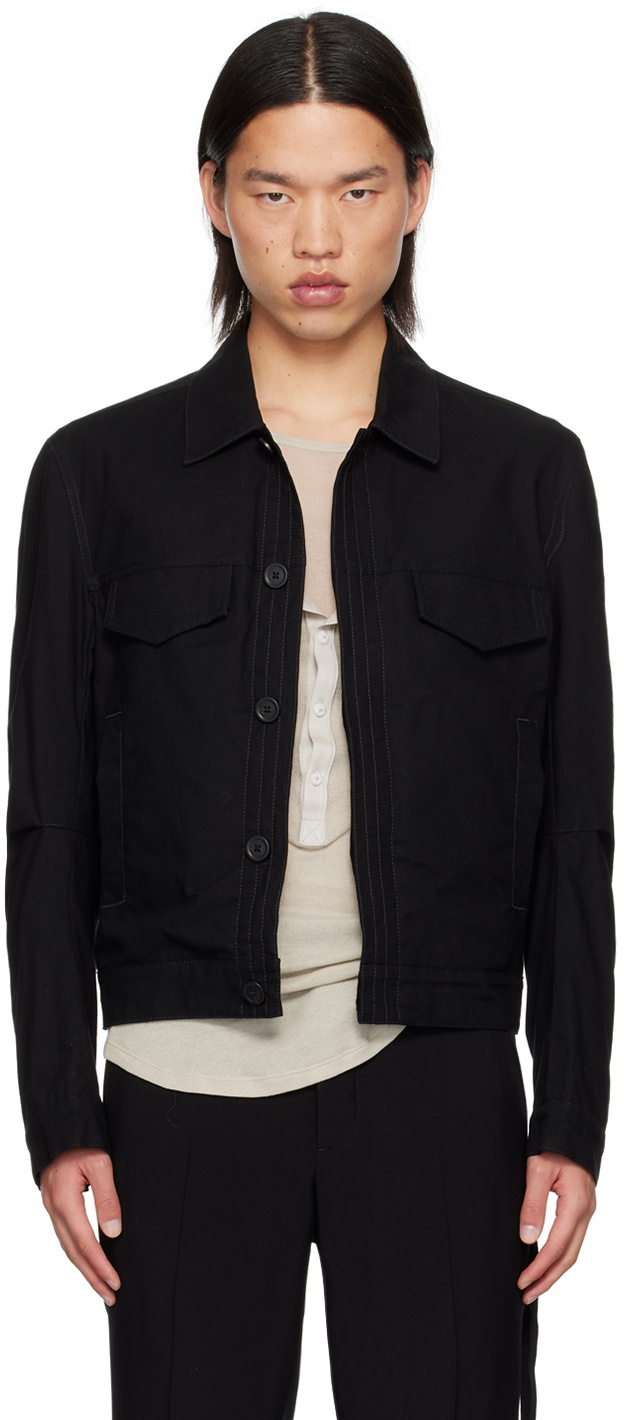 Ann Demeulemeester Black Terus Jacket Ann Demeulemeester